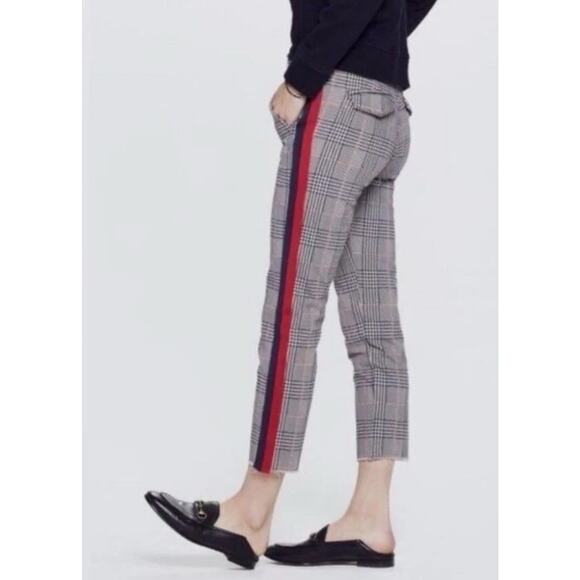 MOTHER Pants - Mother Pants Women’s Size 25 Blue Pink Shaker Prep Fray Killing Time Crop Slim